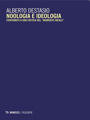 cover image of Noologia e ideologia